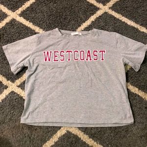 West coast crop top